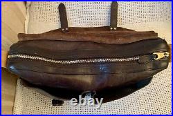 Vintage MULBERRY Heritage Trout Darwin Leather Satchel Cross Body Shoulder Bag