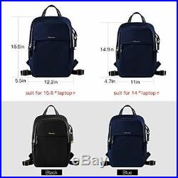 Wolfrealm Laptop Backpack for Women&Men Business (14with sleeveBlue)