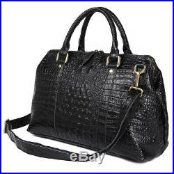 Women Real Leather Handbag 13 Laptop Attache Case Shoulder Messenger Sling Bag