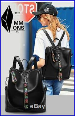 Women's Laptop Backpacks Genuine Leather Teenage Designer School Shoulder Bags