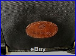 Womens Mens Large Mulberry Black Messenger Shoulder Bag Crossbody Laptop Bag