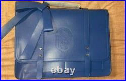 ZETA PHI BETA SORORITY SHOULDER leather laptop bag blue embossed